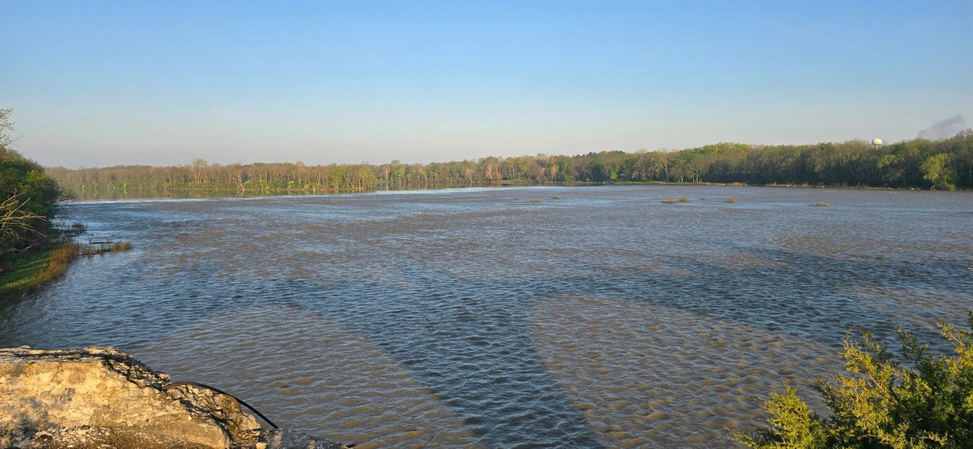 View from the Interurban Bridge over the Maumee River