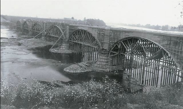 Historic bridge photograph